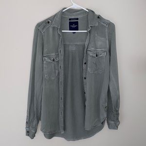 Boyfriend fit button up